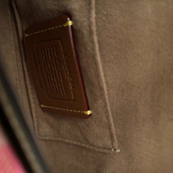 NWT Coach Pink and Tan Women's Bag - Picture 4 of 7